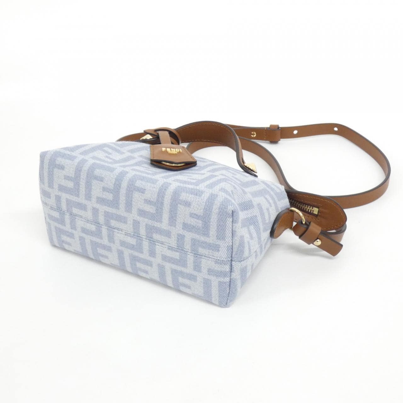 FENDI By The Way 8BS098 AY6Q Handbag Denim 2