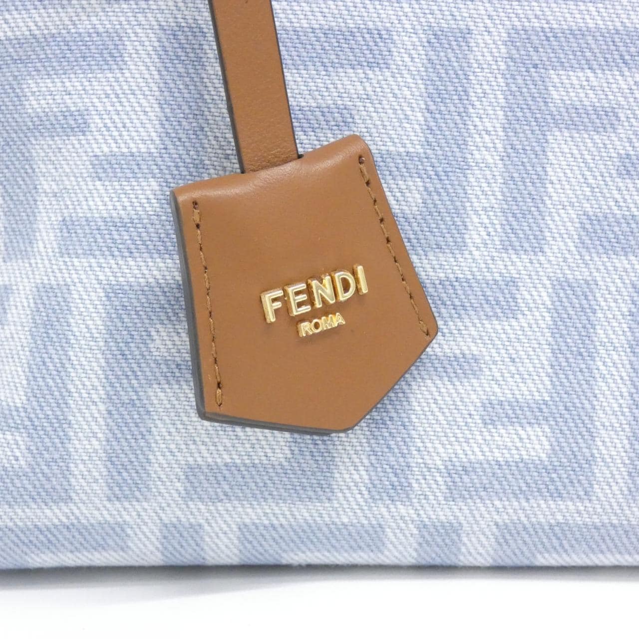 FENDI By The Way 8BS098 AY6Q Handbag Denim 3