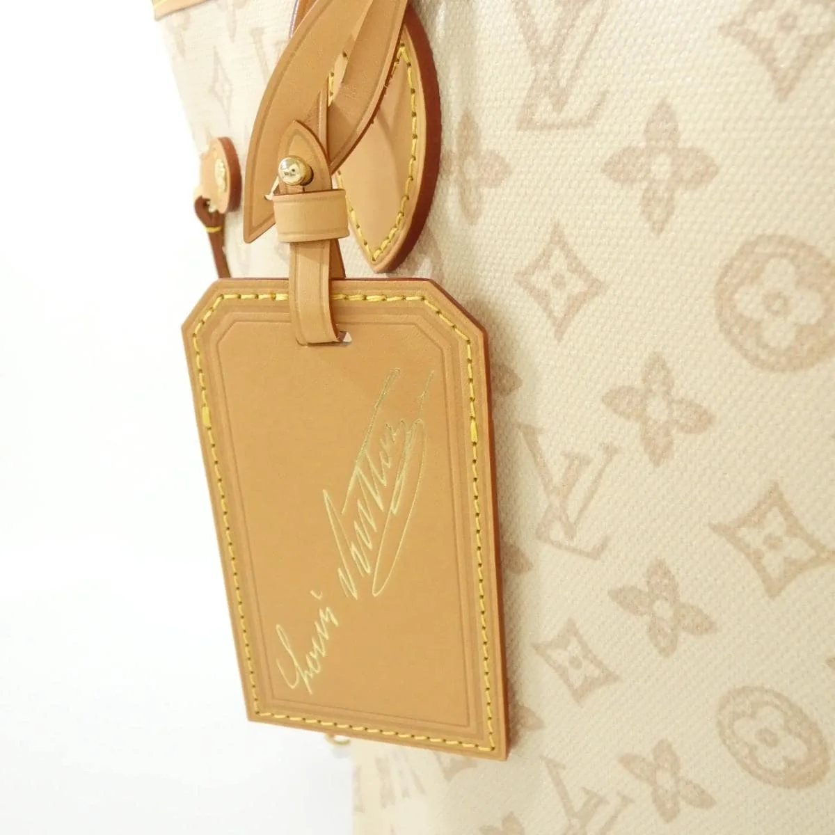 LOUIS VUITTON Neverfull M27521 Tote Monogram Monogram 未使用品 - 縮圖 4