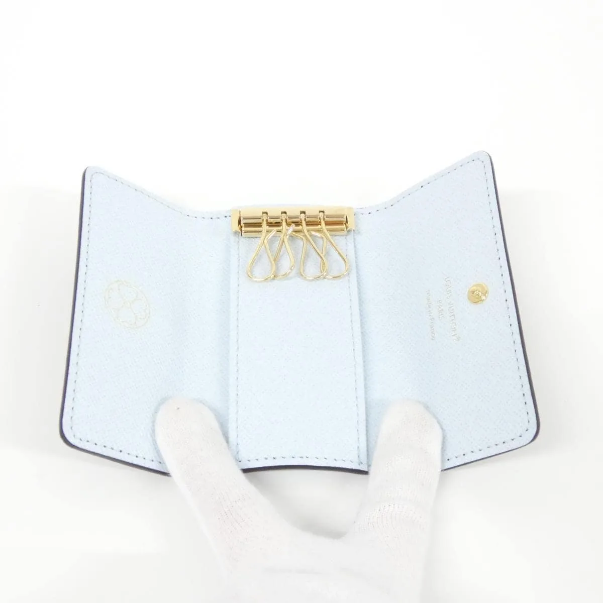 LOUIS VUITTON M28302 Key Case Monogram Monogram 未使用品 - 縮圖 4
