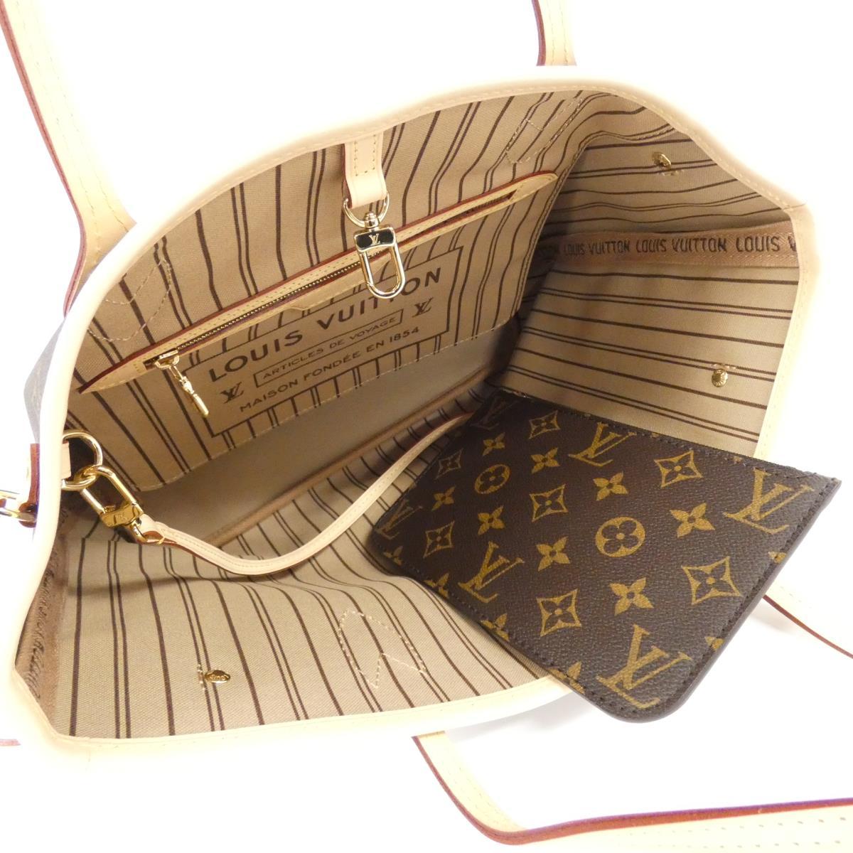 LOUIS VUITTON Neverfull M46979 Bag Monogram Monogram 未使用品 - 縮圖 4