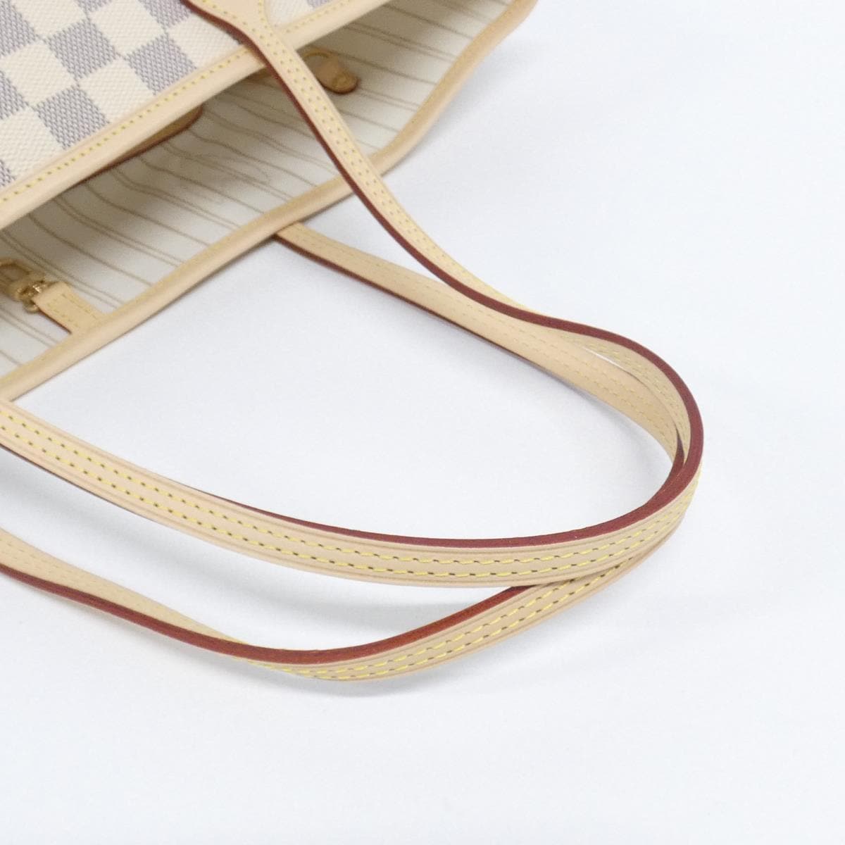 LOUIS VUITTON Neverfull N40604 Bag Damier Damier 未使用品 - 縮圖 3