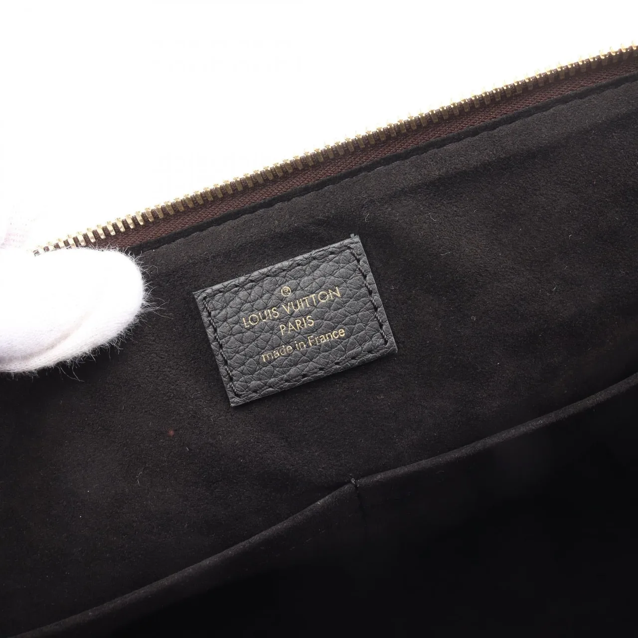 LOUIS VUITTON M51192 兩用包 塗層帆布 棕色 / 黑色 / Marron/Black 塗層帆布 中古品A - 縮圖 4