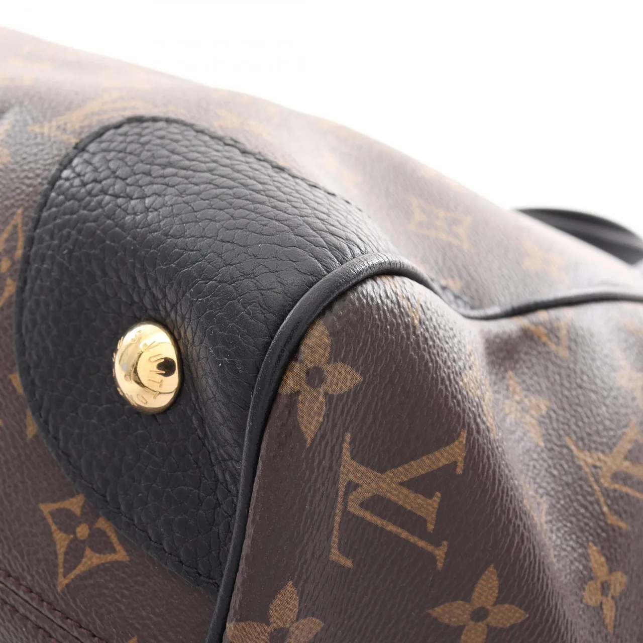 LOUIS VUITTON M51192 兩用包 塗層帆布 棕色 / 黑色 / Marron/Black 塗層帆布 中古品A - 縮圖 5