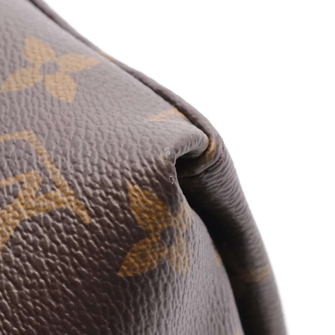 LOUIS VUITTON M43957 兩用包 塗層帆布 棕色 / 紅色 / Marron/Red 塗層帆布 中古品A - 縮圖 6