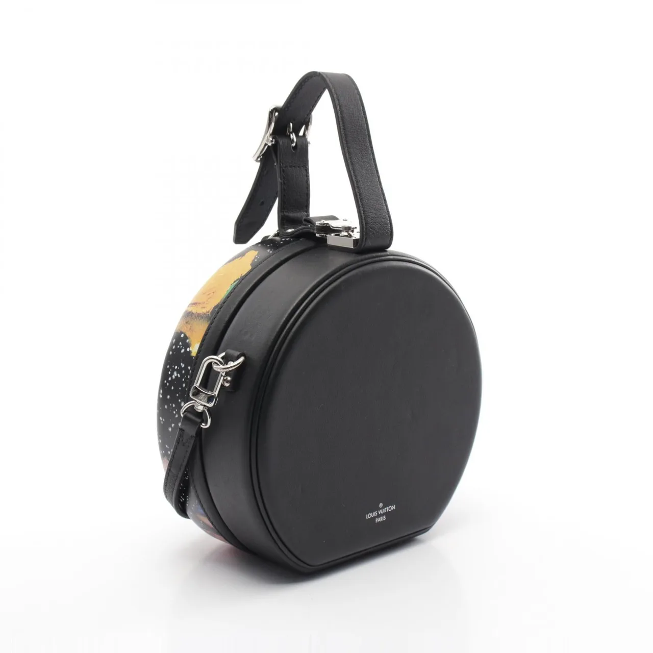 LOUIS VUITTON Petite Boite Chapeau M53798 兩用包 皮革 黑色 / 多種顏色 / Multicolor 皮革 中古品A - 縮圖 2