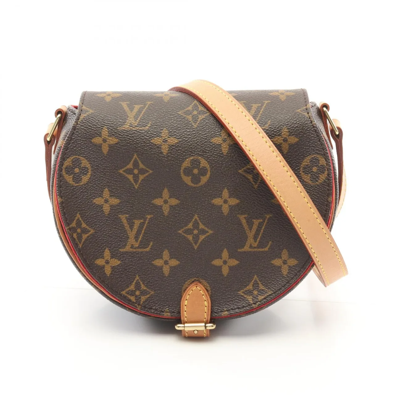LOUIS VUITTON Tambourin M51179 肩背包 塗層帆布 棕色 / Marron