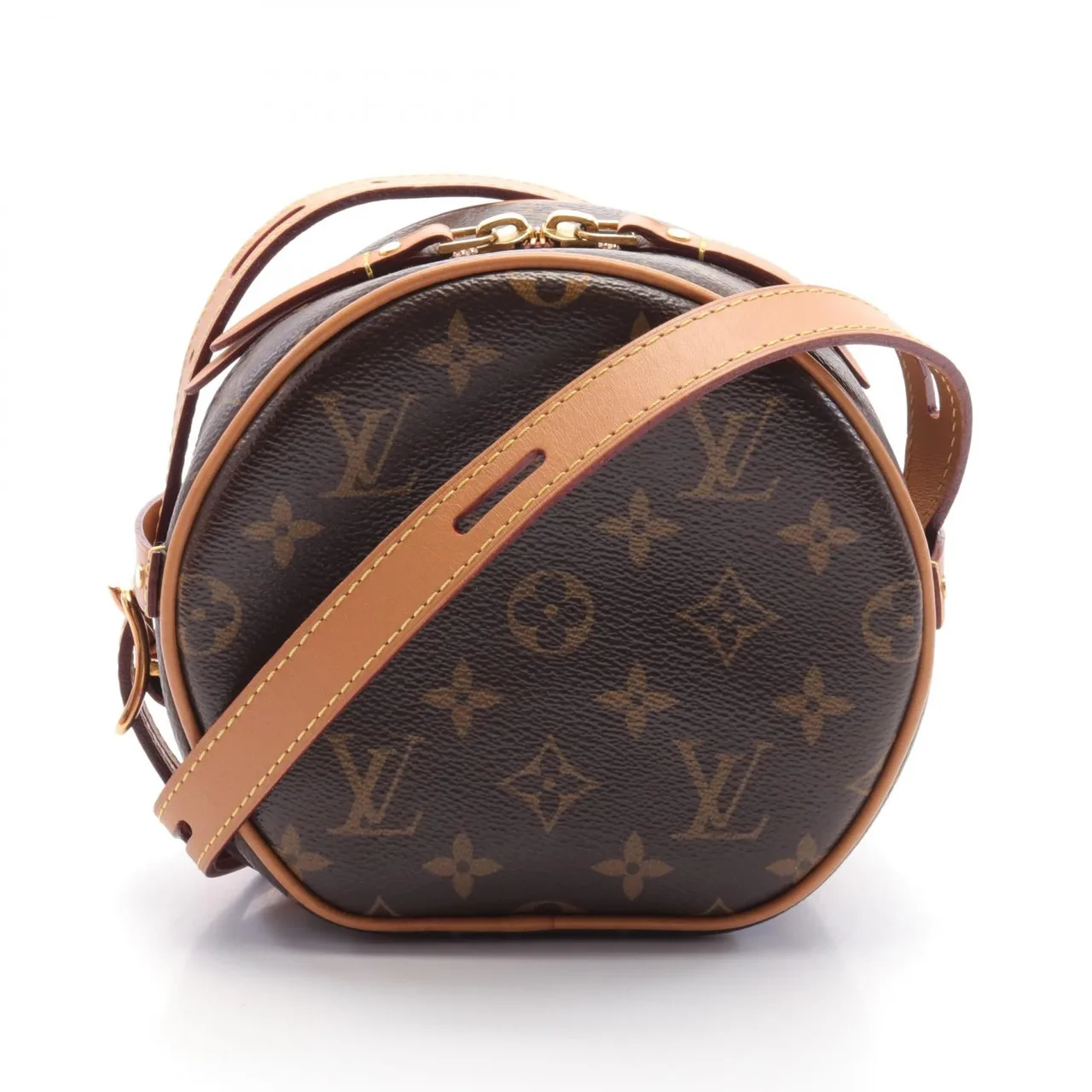 LOUIS VUITTON Boite Chapeau M45149 肩背包 塗層帆布 棕色 / Brown
