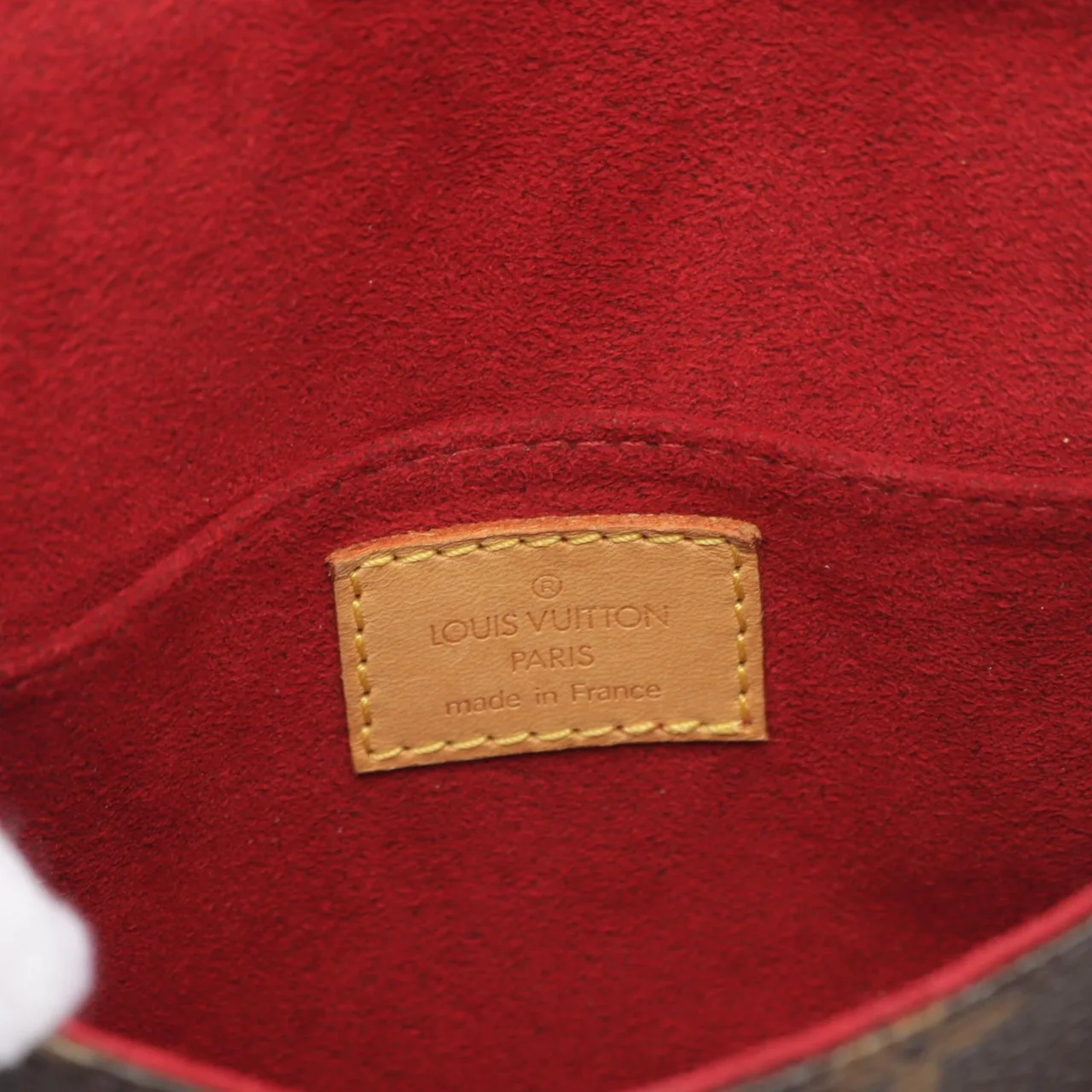 LOUIS VUITTON Tambourin M51179 肩背包 塗層帆布 棕色 / Marron 塗層帆布 中古品B - 縮圖 4