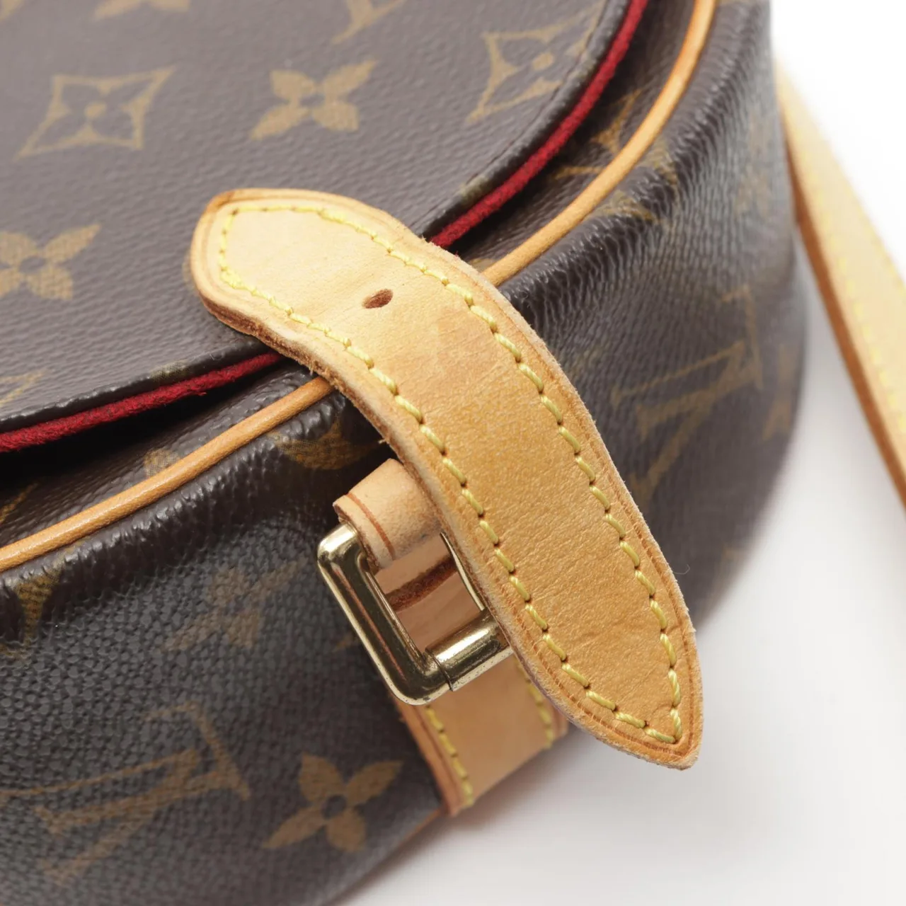 LOUIS VUITTON Tambourin M51179 肩背包 塗層帆布 棕色 / Marron 塗層帆布 中古品B - 縮圖 8
