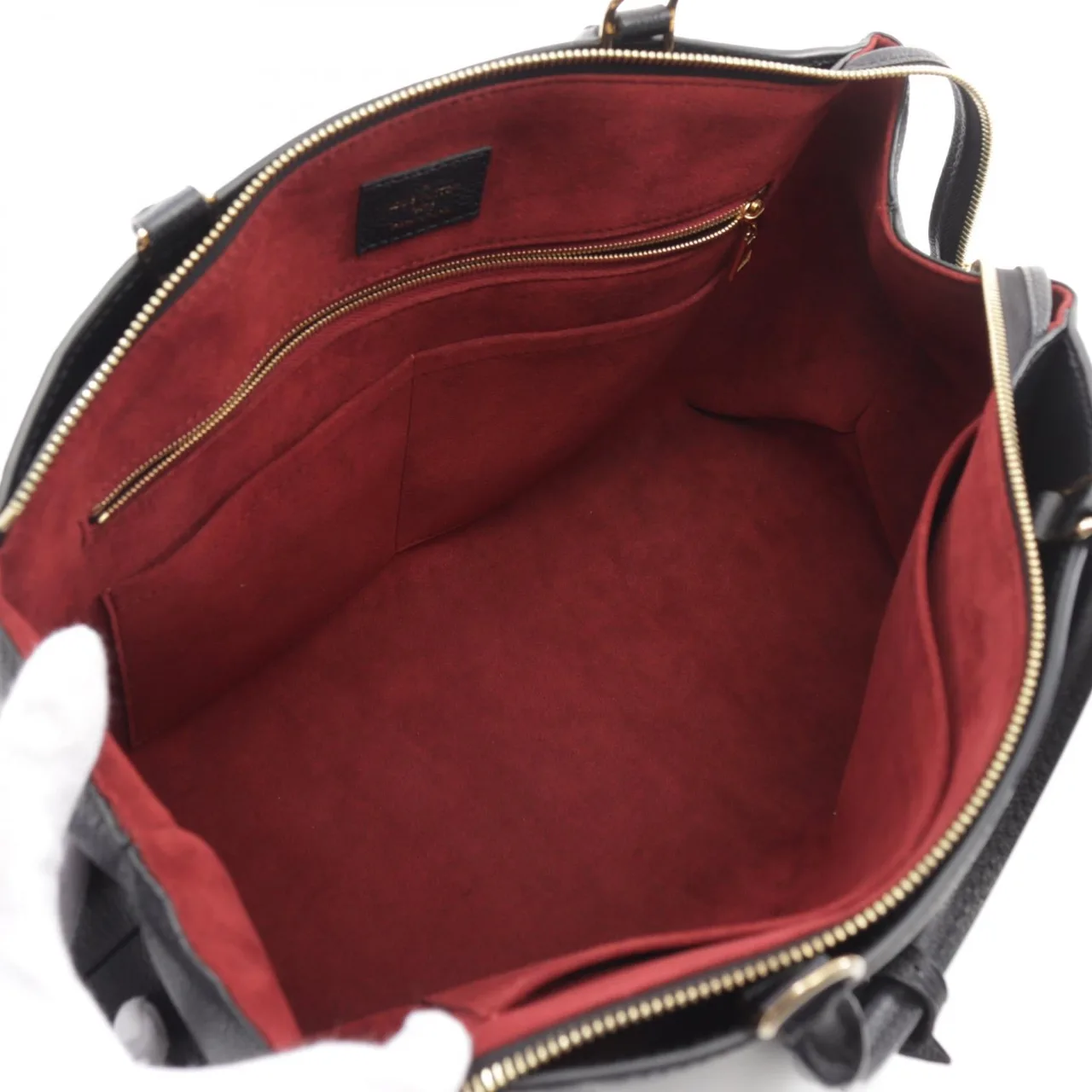 LOUIS VUITTON Grand Palais M45811 兩用包 牛皮 黑色 / Black 牛皮 中古品A - 縮圖 3