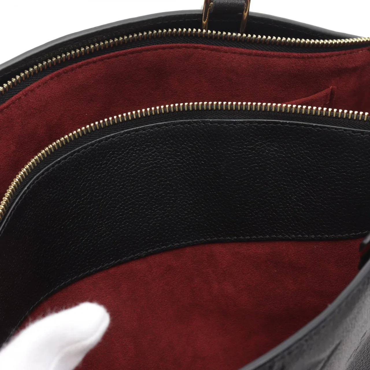 LOUIS VUITTON Grand Palais M45811 兩用包 牛皮 黑色 / Black 牛皮 中古品A - 縮圖 8