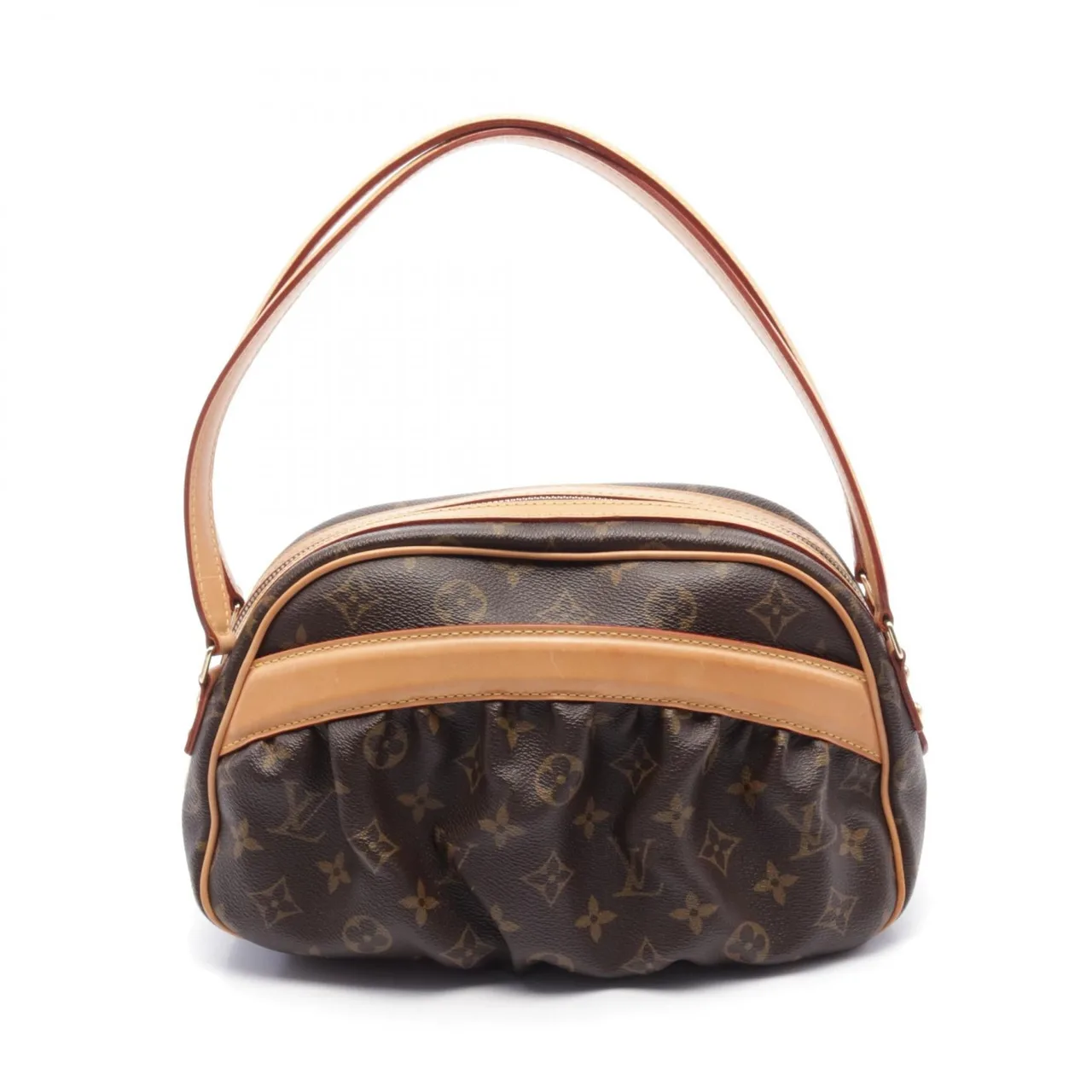 LOUIS VUITTON M40057 肩背包 塗層帆布 棕色 / Marron
