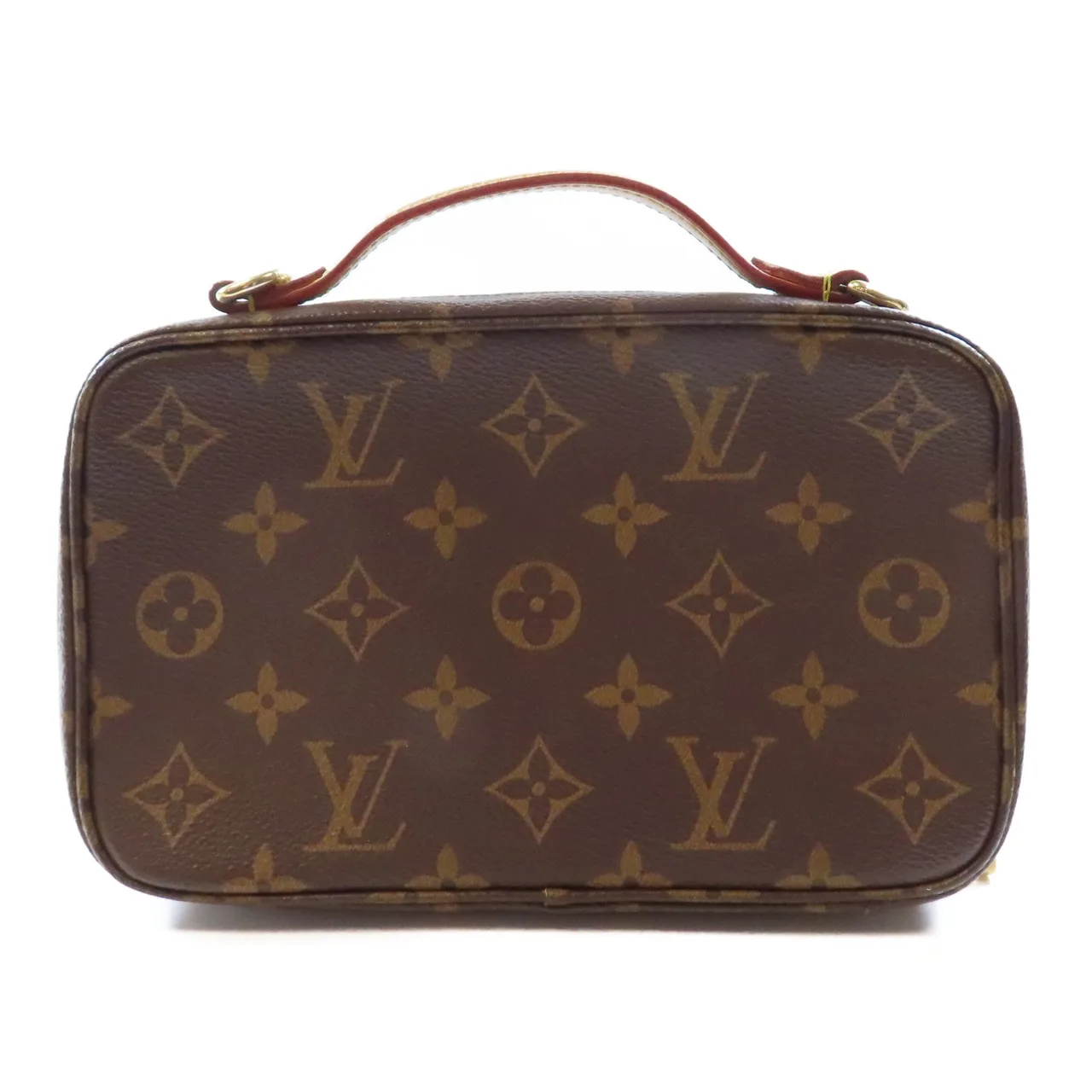 LOUIS VUITTON Utility M80446 兩用包 塗層帆布 棕色 / BROWN 塗層帆布 中古品B - 縮圖 2
