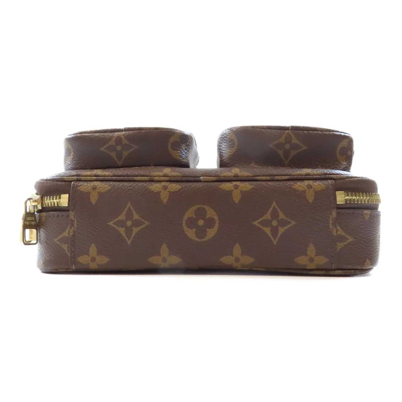 LOUIS VUITTON Utility M80446 兩用包 塗層帆布 棕色 / BROWN 塗層帆布 中古品B - 縮圖 4