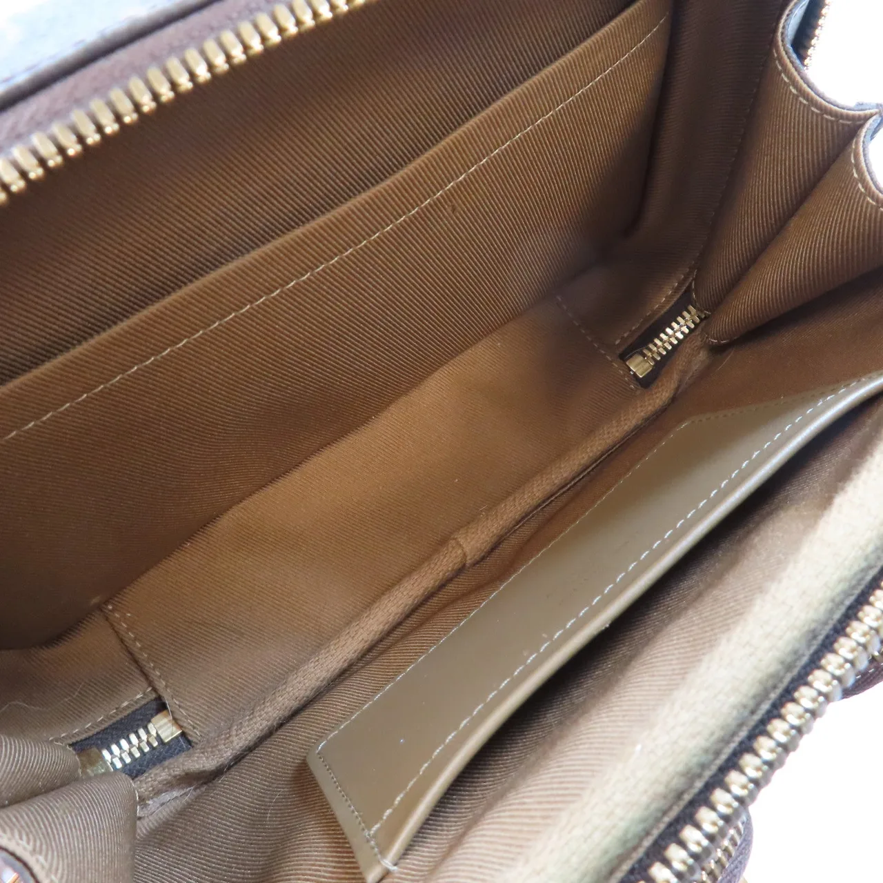 LOUIS VUITTON Utility M80446 兩用包 塗層帆布 棕色 / BROWN 塗層帆布 中古品B - 縮圖 5