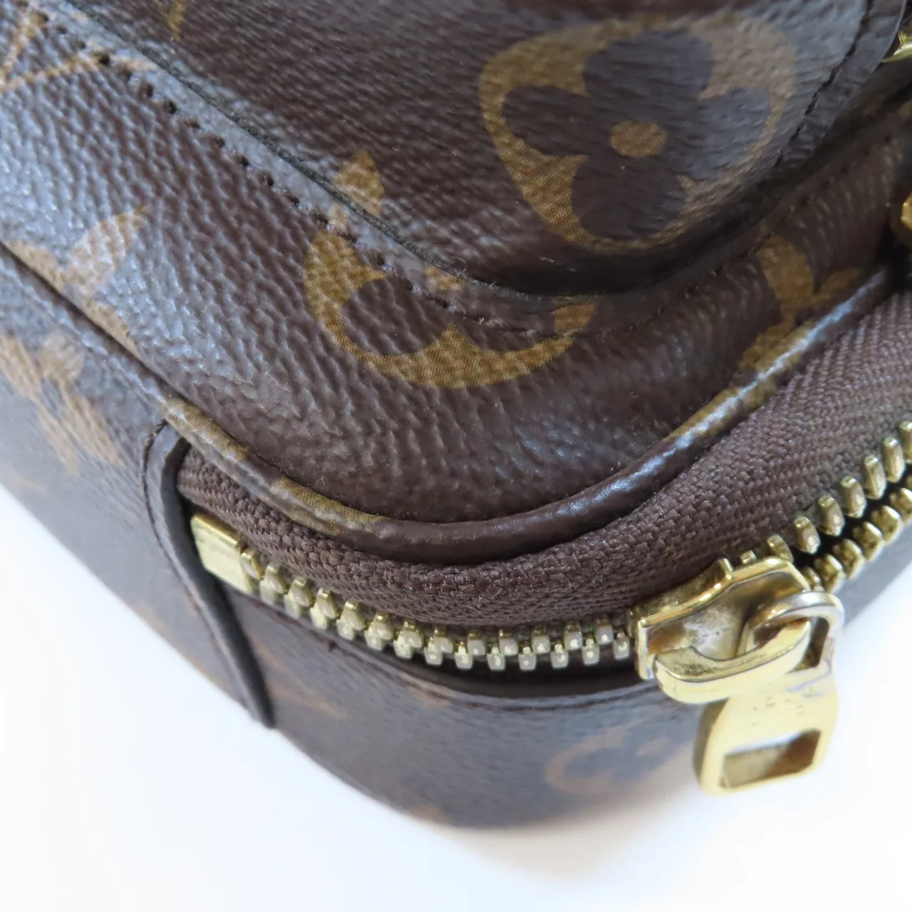 LOUIS VUITTON Utility M80446 兩用包 塗層帆布 棕色 / BROWN 塗層帆布 中古品B - 縮圖 8