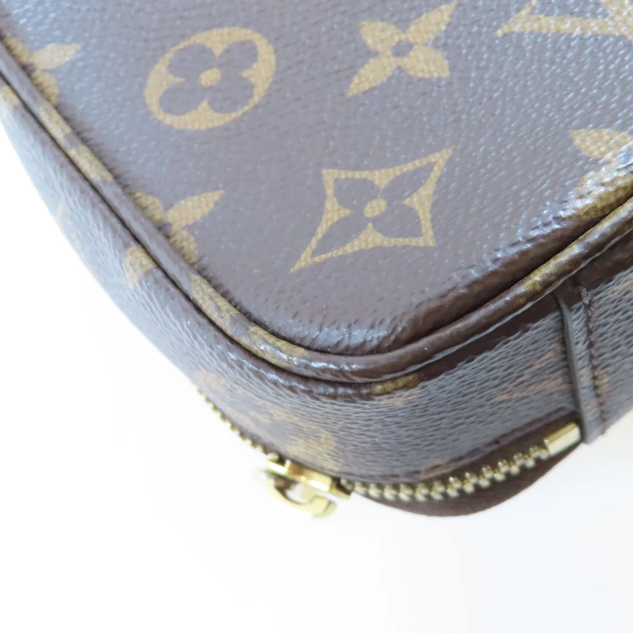 LOUIS VUITTON Utility M80446 兩用包 塗層帆布 棕色 / BROWN 塗層帆布 中古品B - 縮圖 11