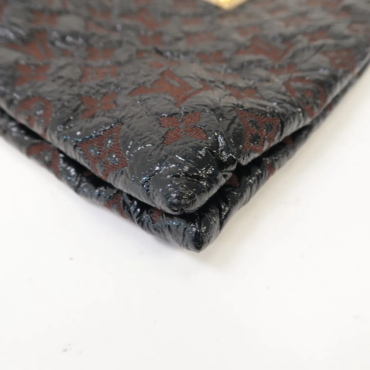 LOUIS VUITTON M95259 肩背包 Plastics 棕色 / 黑色 / BLACK Plastics 中古品B - 縮圖 9