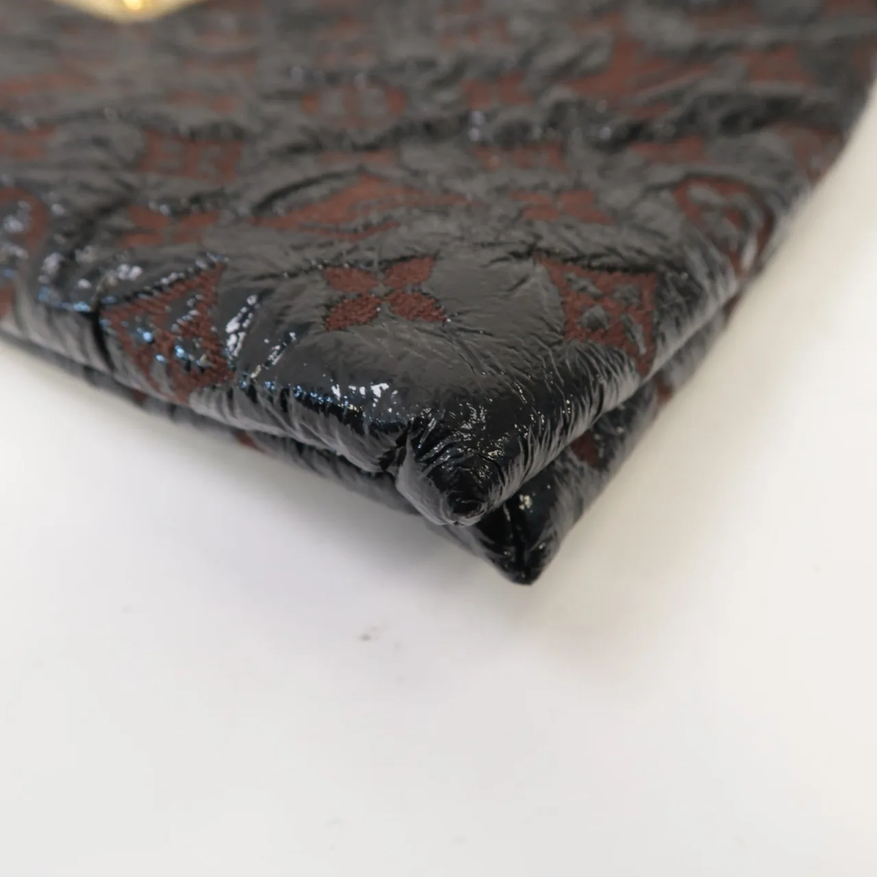 LOUIS VUITTON M95259 肩背包 Plastics 棕色 / 黑色 / BLACK Plastics 中古品B - 縮圖 10