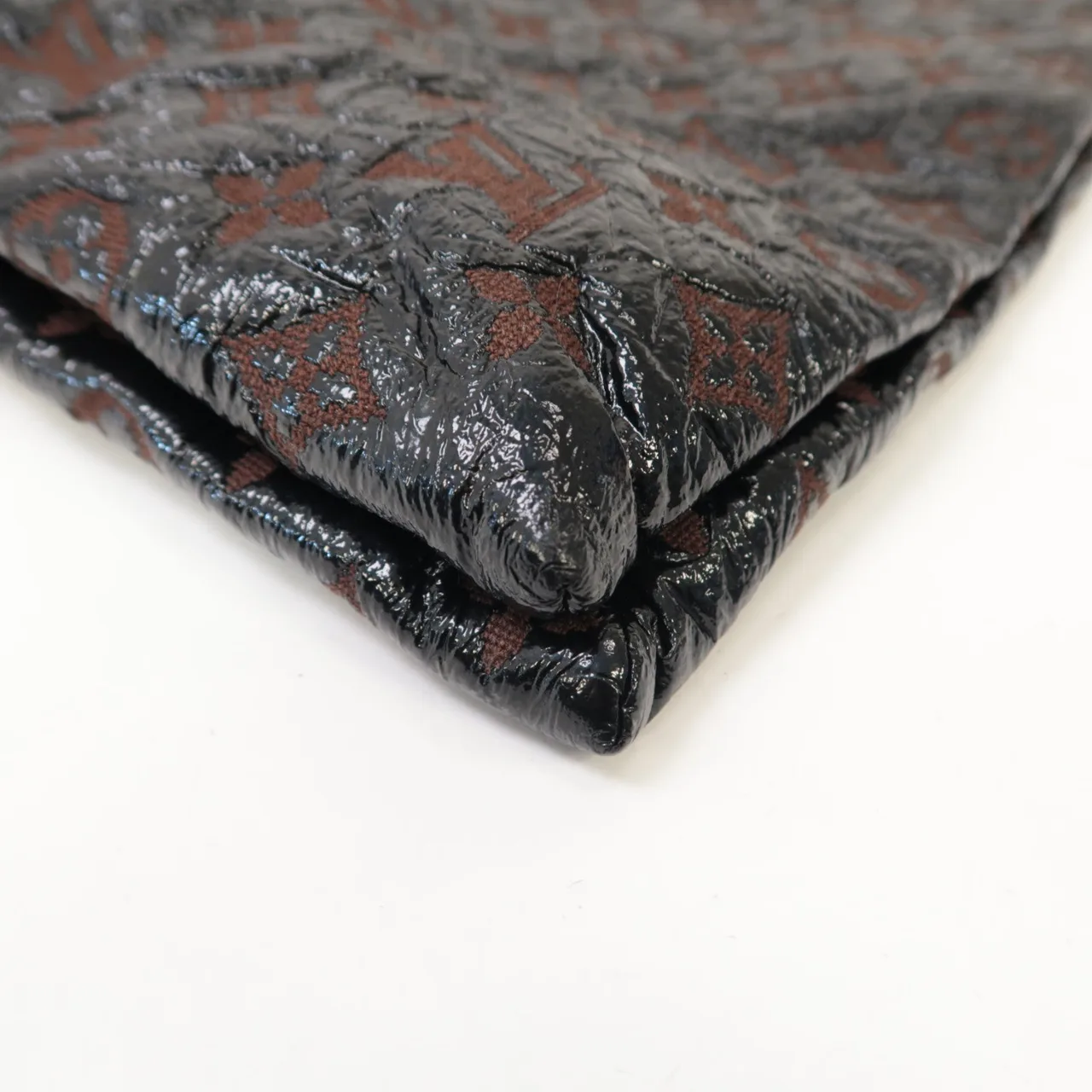 LOUIS VUITTON M95259 肩背包 Plastics 棕色 / 黑色 / BLACK Plastics 中古品B - 縮圖 11