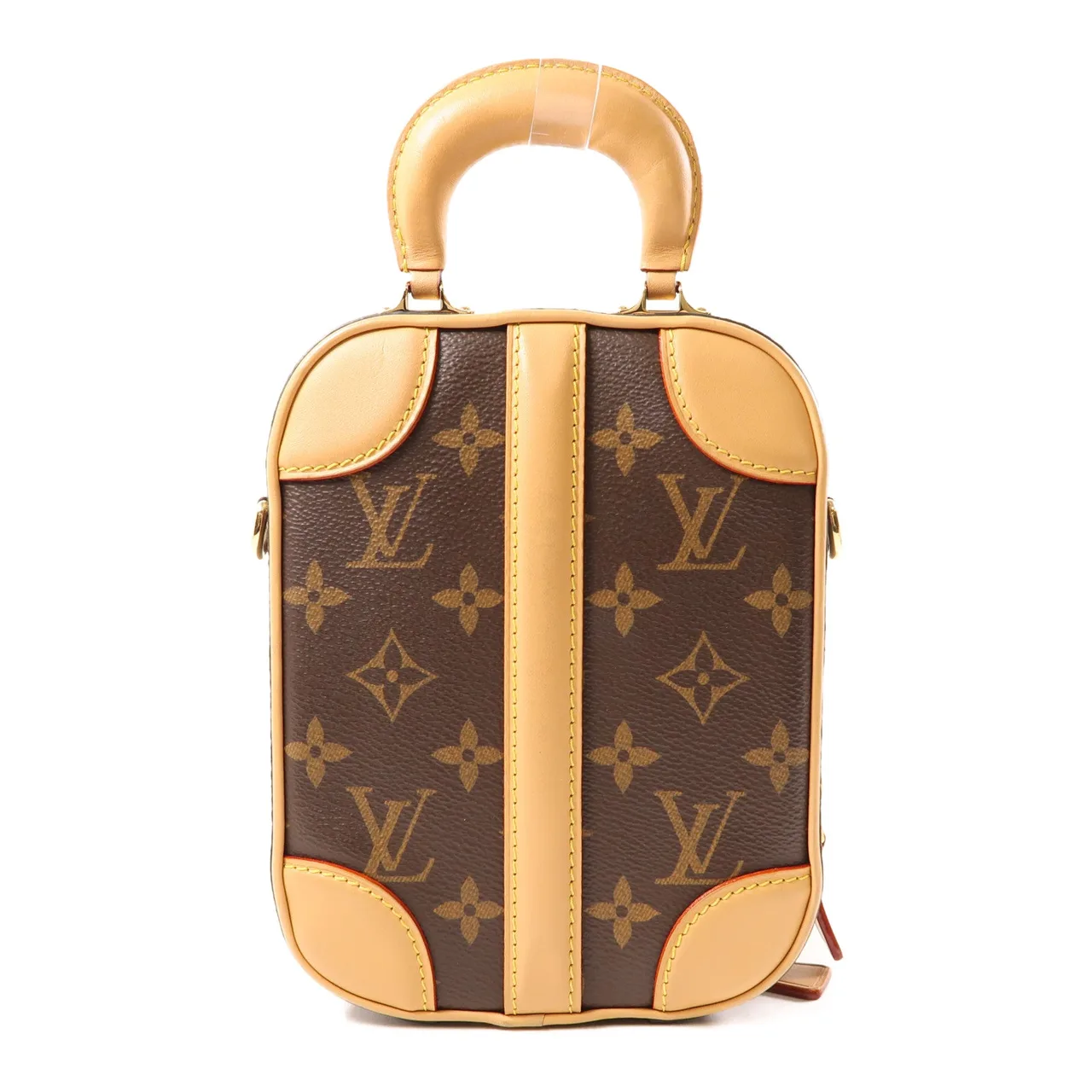 LOUIS VUITTON M68623 兩用包 塗層帆布 棕色 / Brown 塗層帆布 中古品A - 縮圖 2