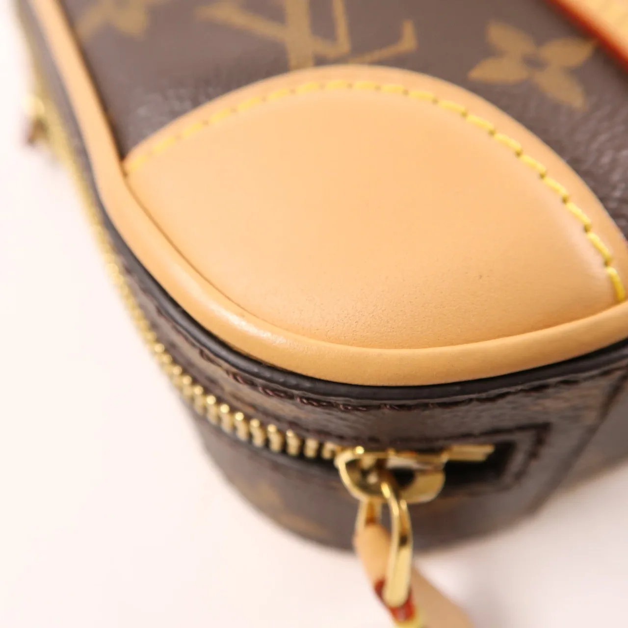 LOUIS VUITTON M68623 兩用包 塗層帆布 棕色 / Brown 塗層帆布 中古品A - 縮圖 10