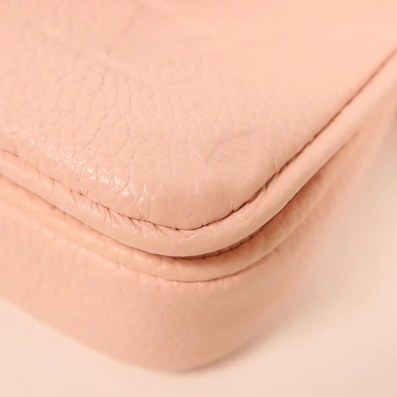 LOUIS VUITTON M81389 肩背包 牛皮 粉色 / Pink 牛皮 中古品A - 縮圖 9