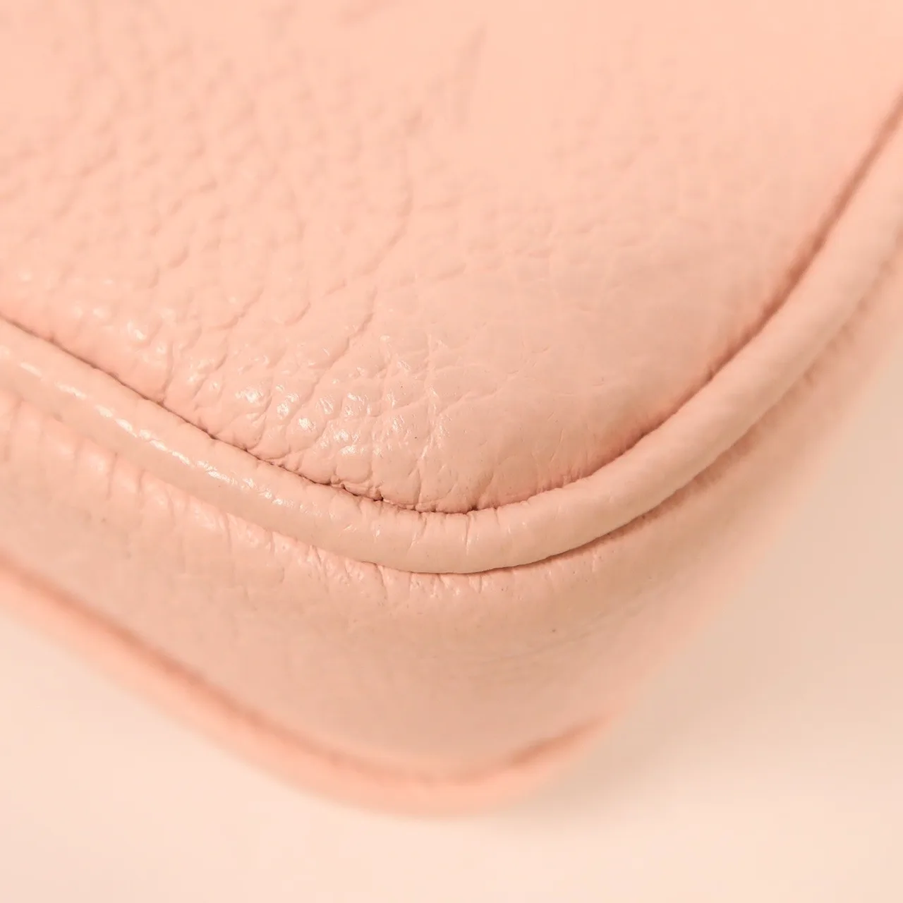 LOUIS VUITTON M81389 肩背包 牛皮 粉色 / Pink 牛皮 中古品A - 縮圖 11