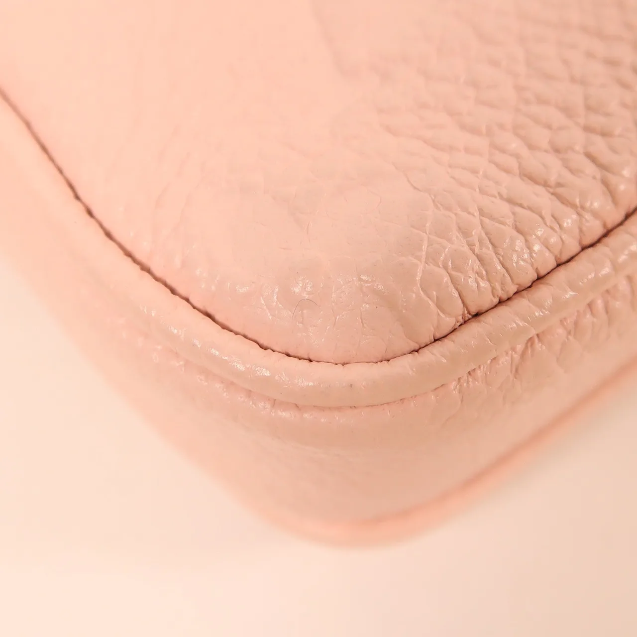 LOUIS VUITTON M81389 肩背包 牛皮 粉色 / Pink 牛皮 中古品A - 縮圖 12