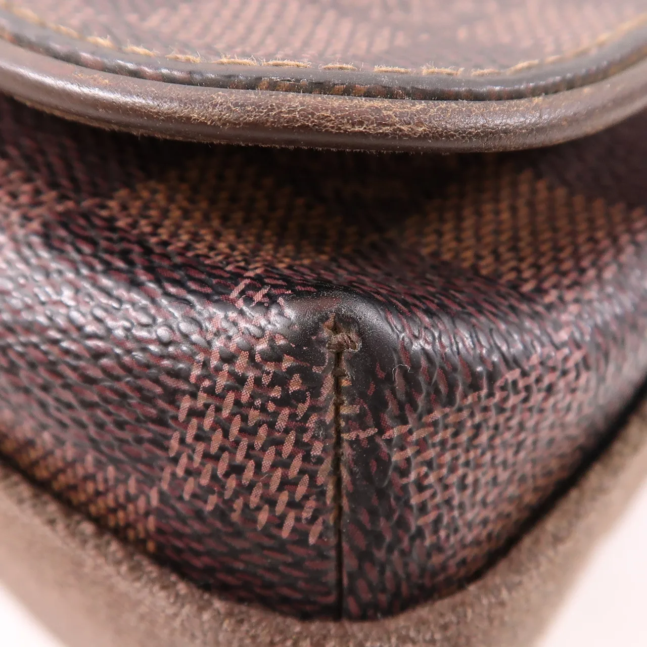 LOUIS VUITTON Brooklyn N51210 肩背包 塗層帆布 棕色 / Ebene 塗層帆布 中古品C - 縮圖 6