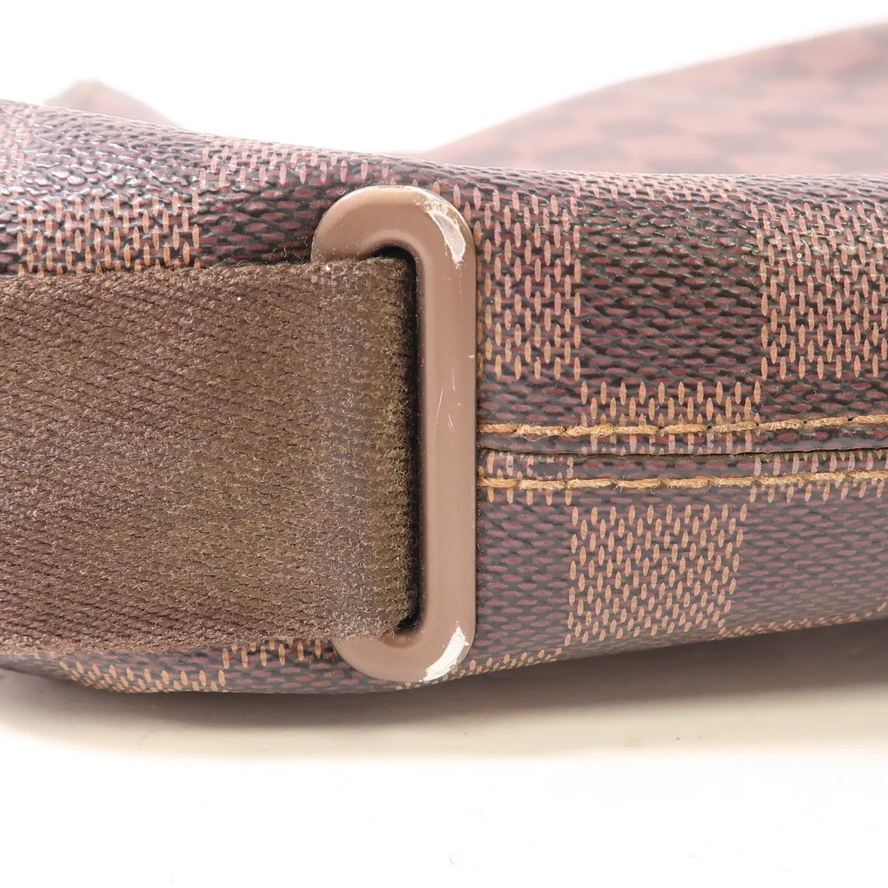 LOUIS VUITTON Brooklyn N51210 肩背包 塗層帆布 棕色 / Ebene 塗層帆布 中古品C - 縮圖 18