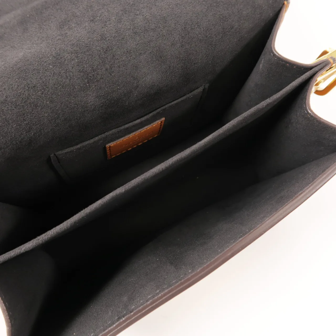 LOUIS VUITTON Mini Dauphine M45959 肩背包 塗層帆布 棕色 / Brown 塗層帆布 中古品A - 縮圖 5