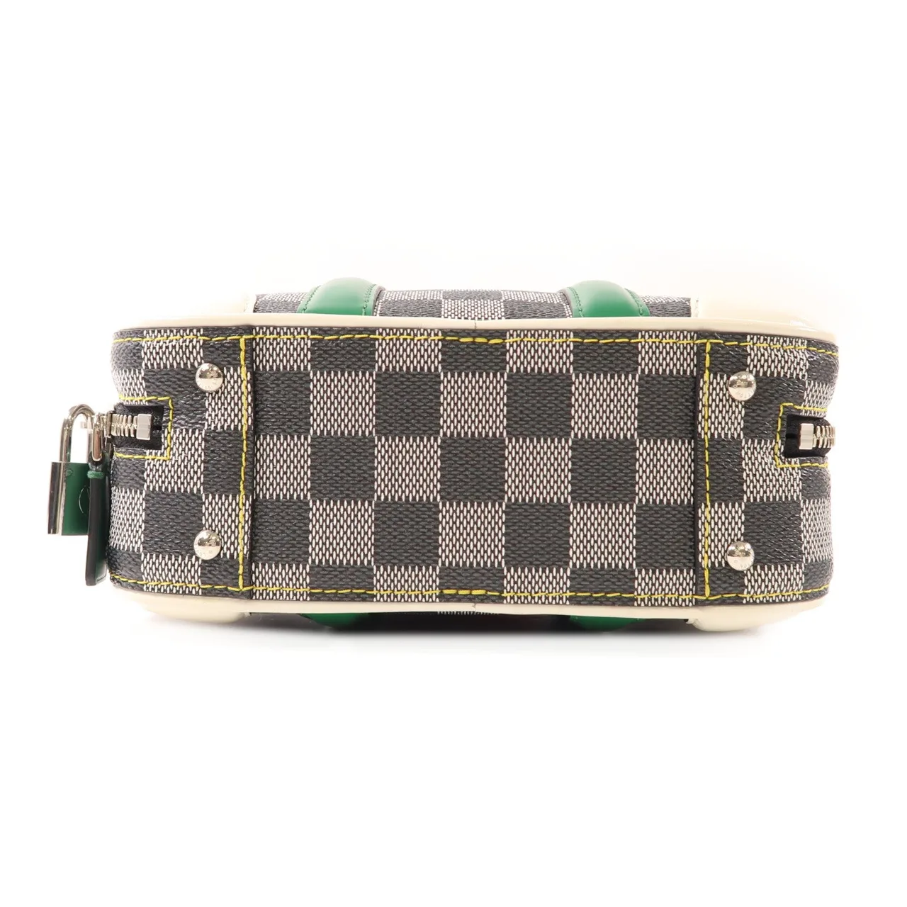 LOUIS VUITTON N40233 兩用包 塗層帆布 黑色 / 白色 / Multicolor 塗層帆布 中古品B - 縮圖 4