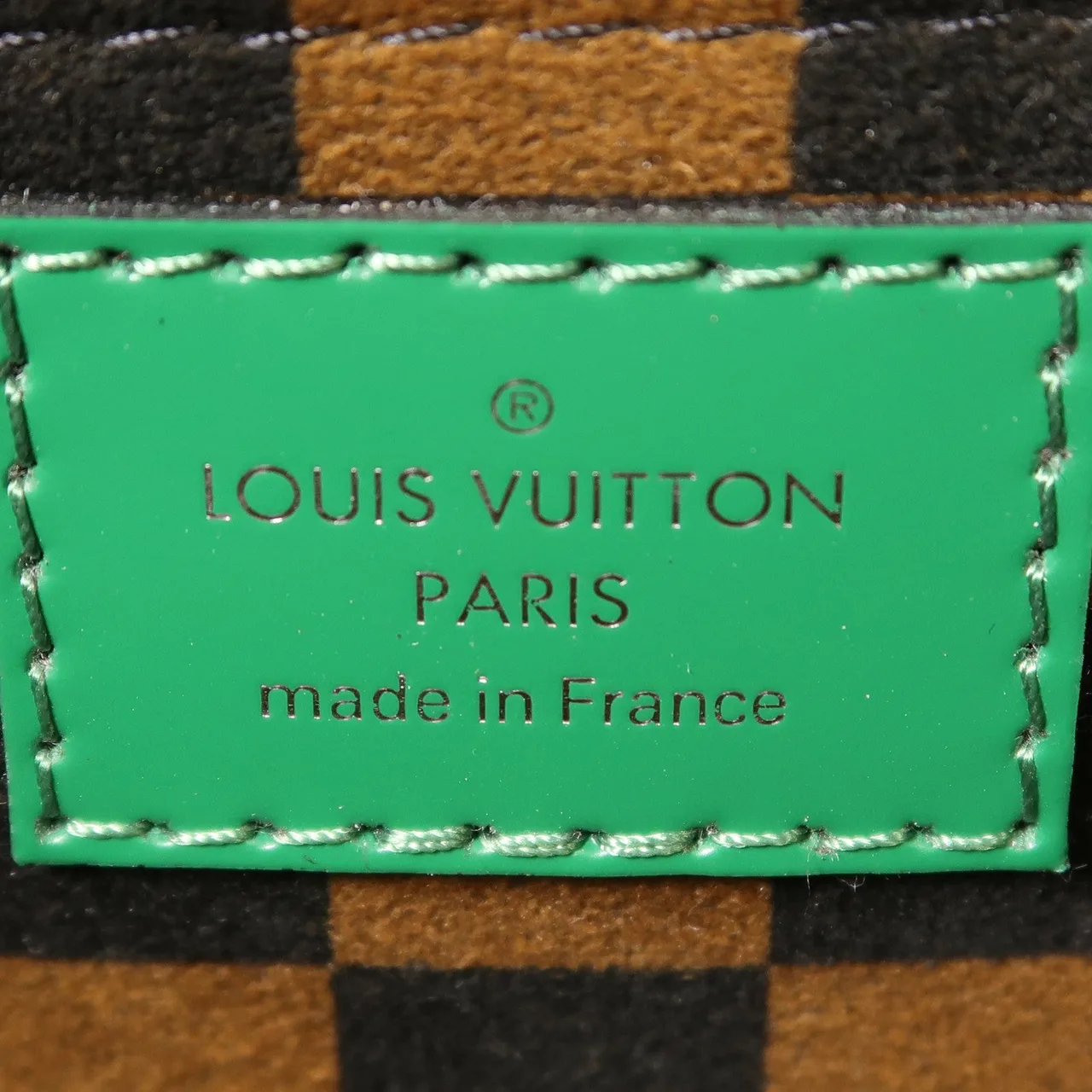 LOUIS VUITTON N40233 兩用包 塗層帆布 黑色 / 白色 / Multicolor 塗層帆布 中古品B - 縮圖 6