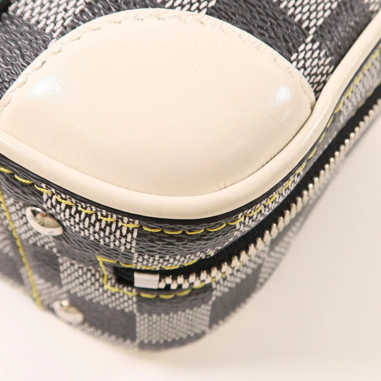 LOUIS VUITTON N40233 兩用包 塗層帆布 黑色 / 白色 / Multicolor 塗層帆布 中古品B - 縮圖 10