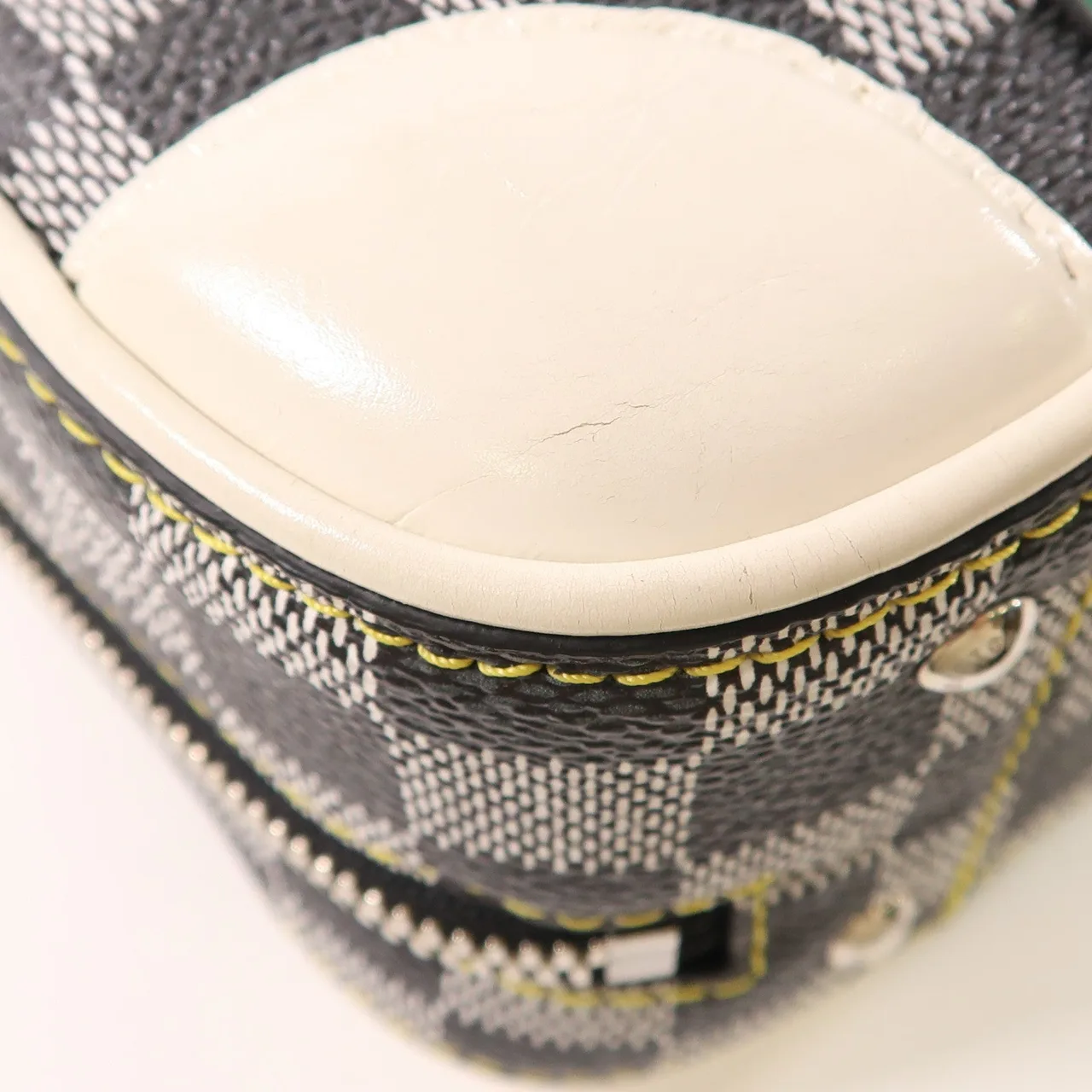 LOUIS VUITTON N40233 兩用包 塗層帆布 黑色 / 白色 / Multicolor 塗層帆布 中古品B - 縮圖 13