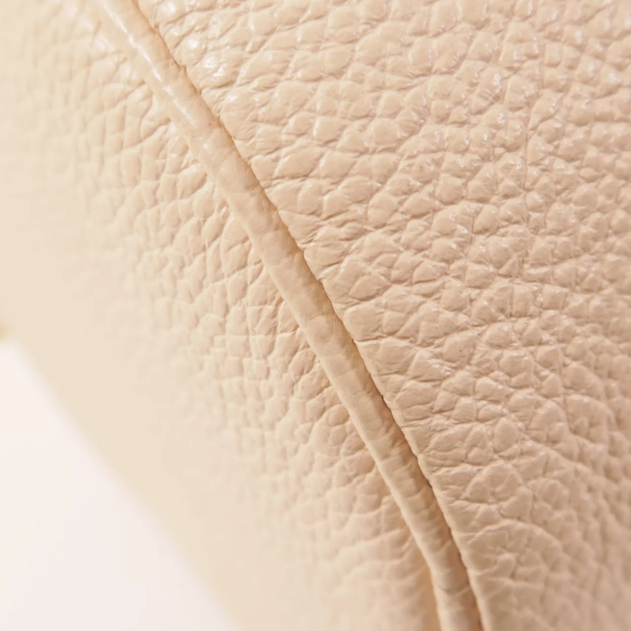 LOUIS VUITTON Papillon M45708 兩用包 牛皮 米色 / Cream 牛皮 中古品A - 縮圖 7