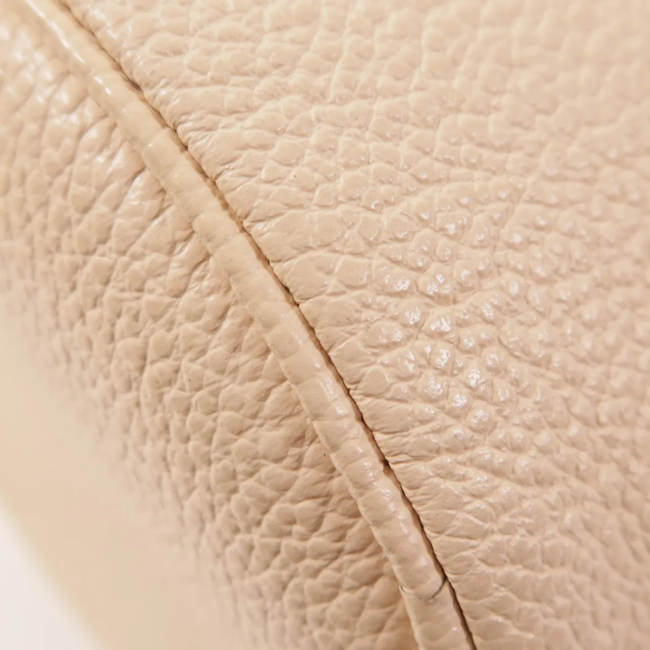 LOUIS VUITTON Papillon M45708 兩用包 牛皮 米色 / Cream 牛皮 中古品A - 縮圖 9
