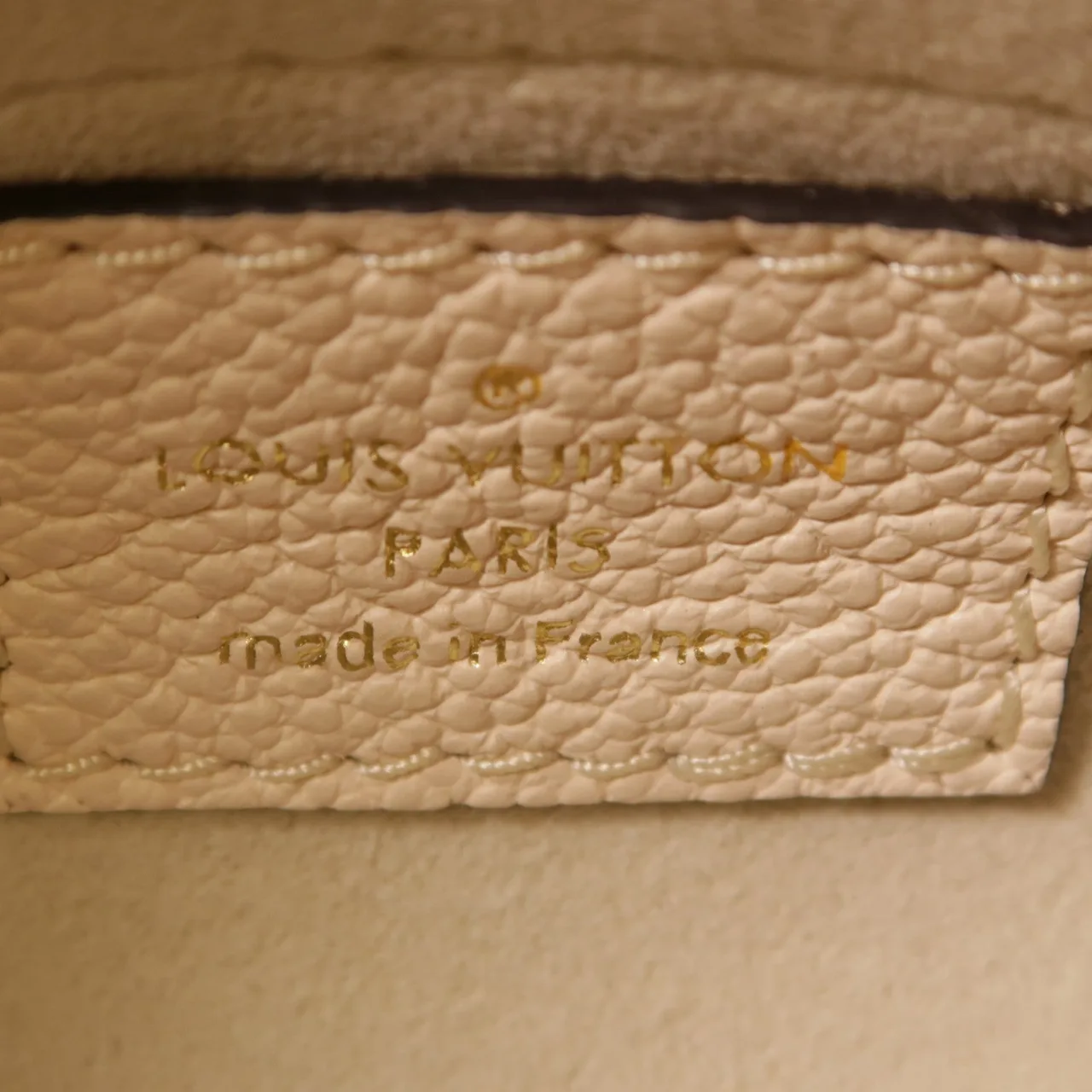 LOUIS VUITTON Papillon M45708 兩用包 牛皮 米色 / Cream 牛皮 中古品A - 縮圖 11