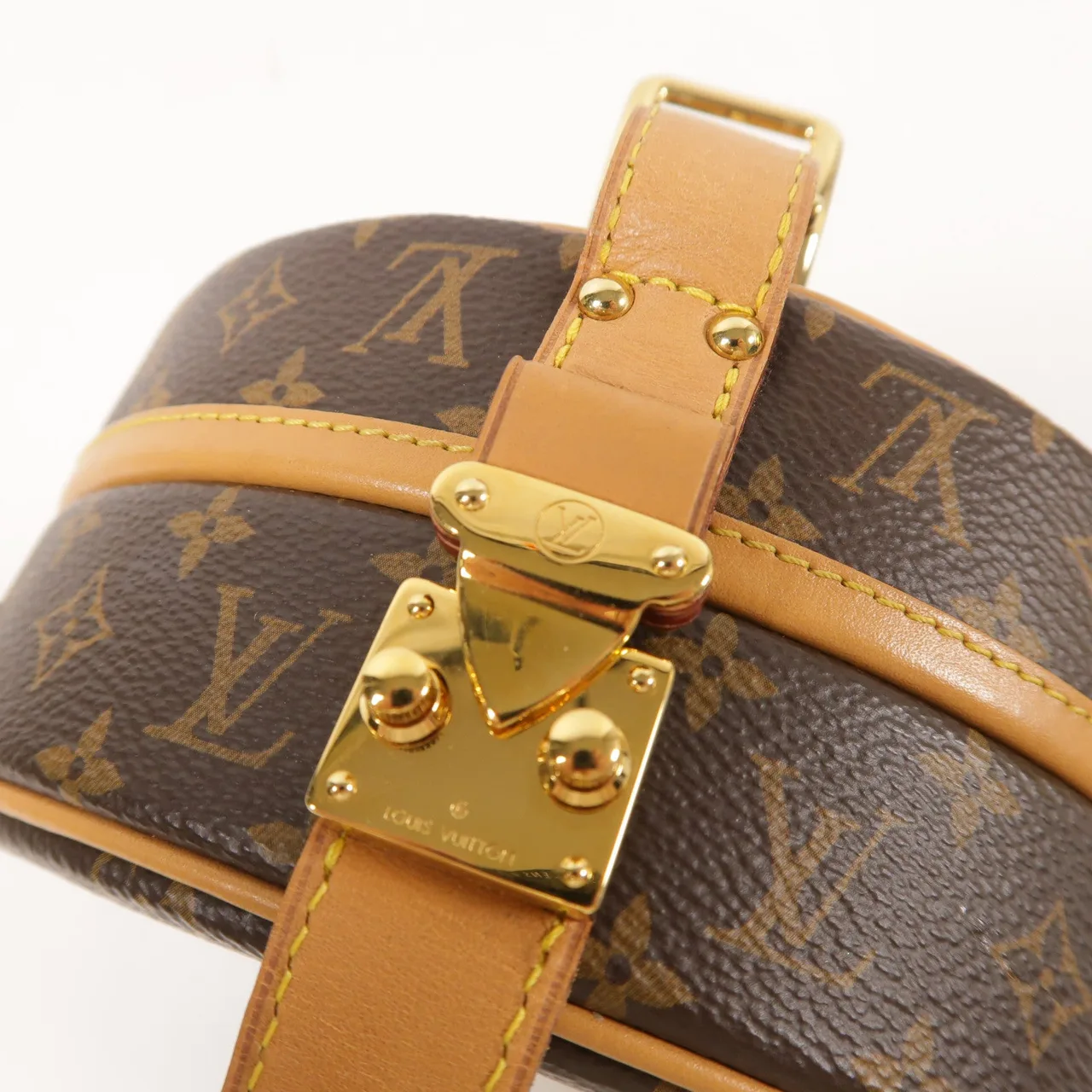 LOUIS VUITTON Petite Boite Chapeau M43514 兩用包 塗層帆布 棕色 / Brown 塗層帆布 中古品B - 縮圖 5