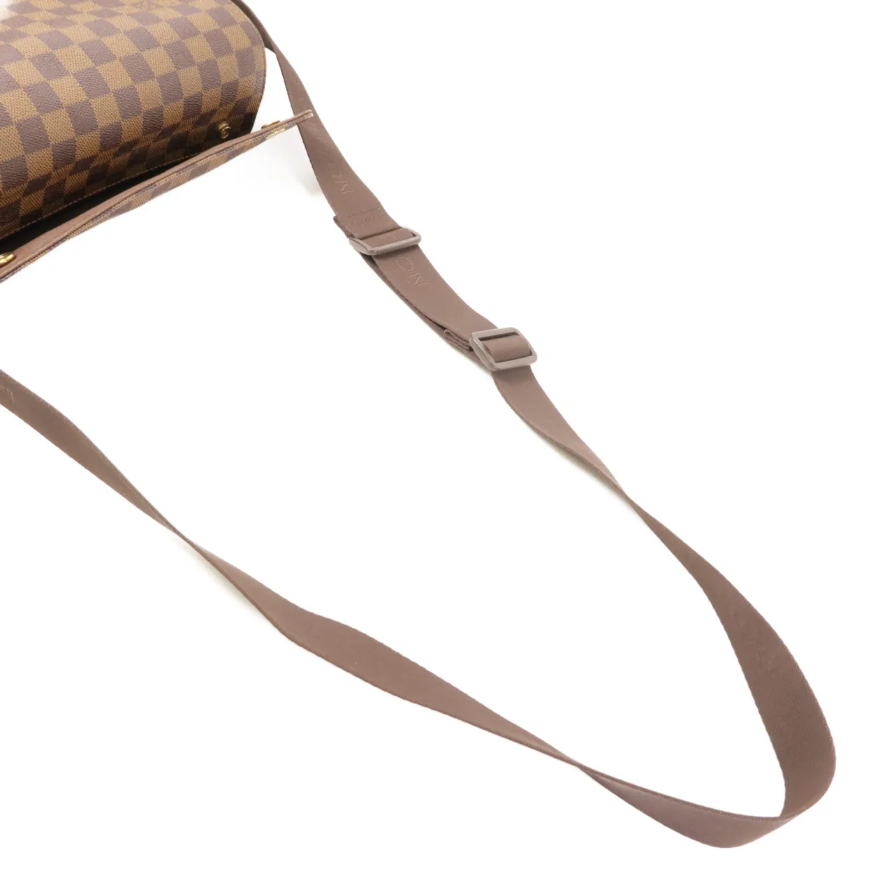 LOUIS VUITTON Naviglio N45255 肩背包 塗層帆布 棕色 / Brown 塗層帆布 中古品B - 縮圖 8