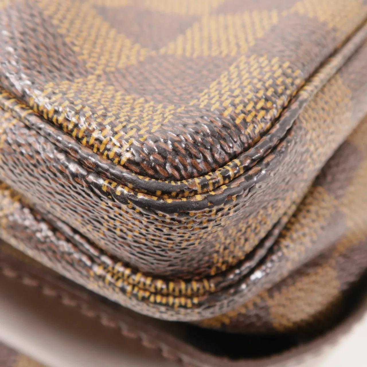 LOUIS VUITTON Naviglio N45255 肩背包 塗層帆布 棕色 / Brown 塗層帆布 中古品B - 縮圖 9