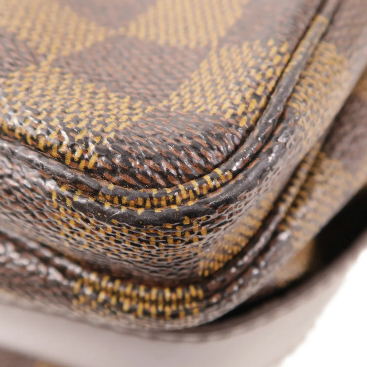 LOUIS VUITTON Naviglio N45255 肩背包 塗層帆布 棕色 / Brown 塗層帆布 中古品B - 縮圖 11