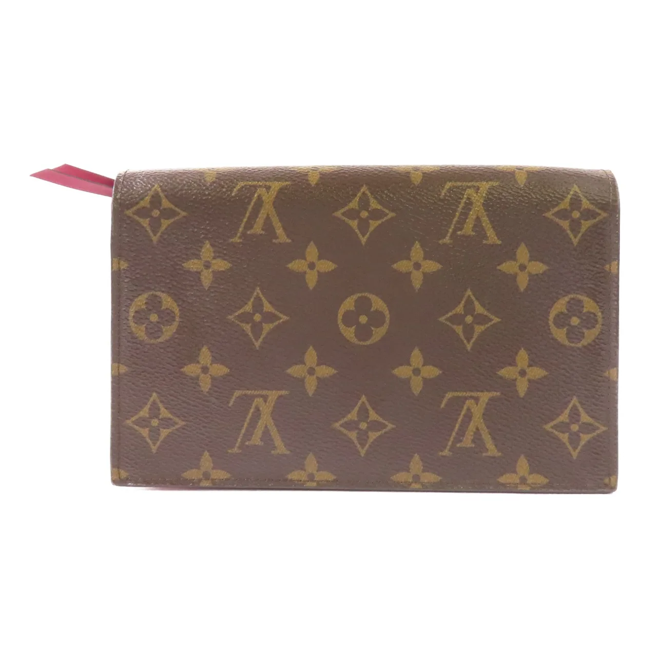 LOUIS VUITTON M69578 肩背包 塗層帆布 棕色 / 紅色 / Brown/Red Rose 塗層帆布 中古品B - 縮圖 2