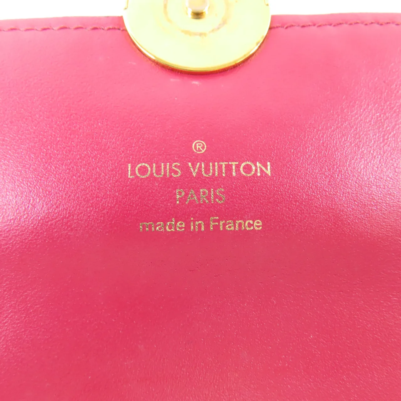 LOUIS VUITTON M69578 肩背包 塗層帆布 棕色 / 紅色 / Brown/Red Rose 塗層帆布 中古品B - 縮圖 7