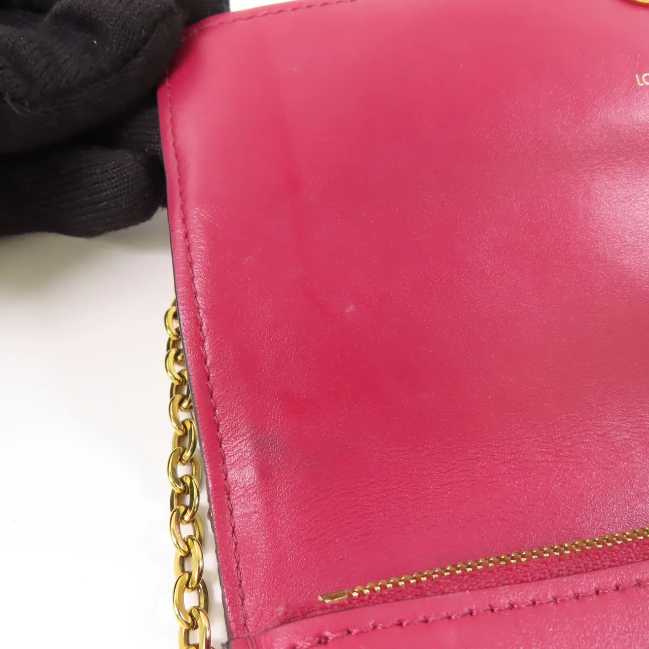 LOUIS VUITTON M69578 肩背包 塗層帆布 棕色 / 紅色 / Brown/Red Rose 塗層帆布 中古品B - 縮圖 18