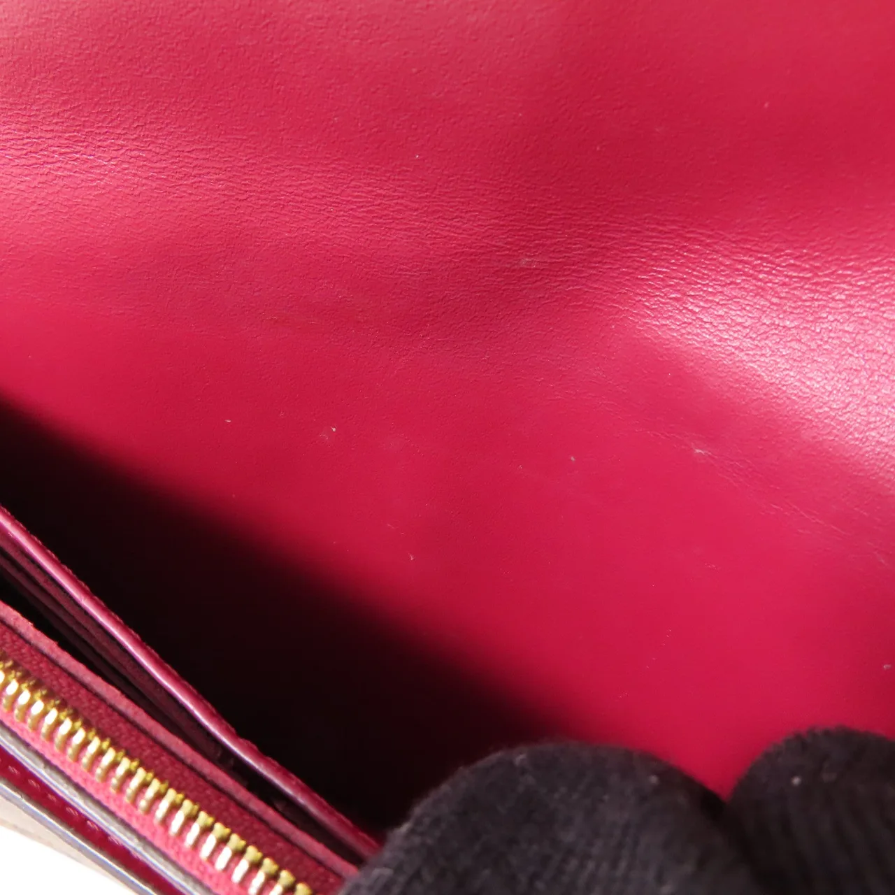 LOUIS VUITTON M69578 肩背包 塗層帆布 棕色 / 紅色 / Brown/Red Rose 塗層帆布 中古品B - 縮圖 21