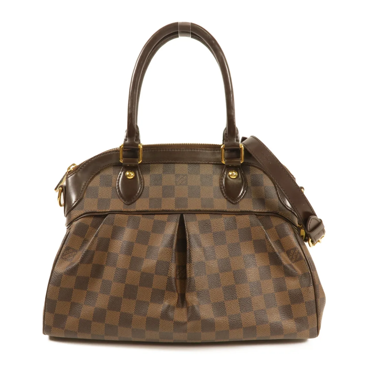 LOUIS VUITTON Trevi N51997 兩用包 塗層帆布 棕色 / Brown