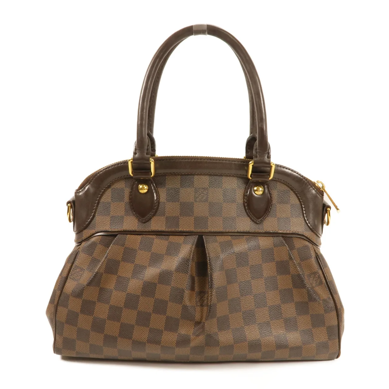 LOUIS VUITTON Trevi N51997 兩用包 塗層帆布 棕色 / Brown 塗層帆布 中古品C - 縮圖 2